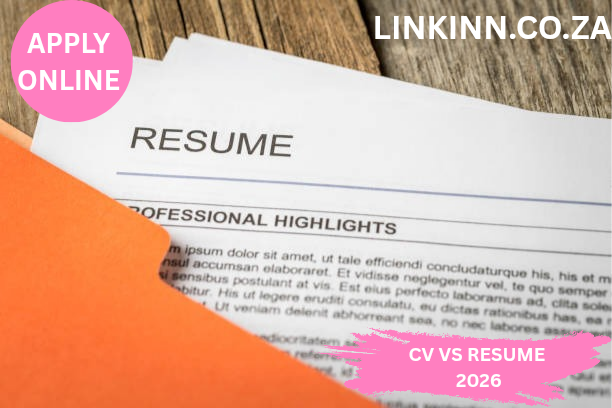 CV vs Resume 2026 comparison chart showing differences in length, format, and usage
