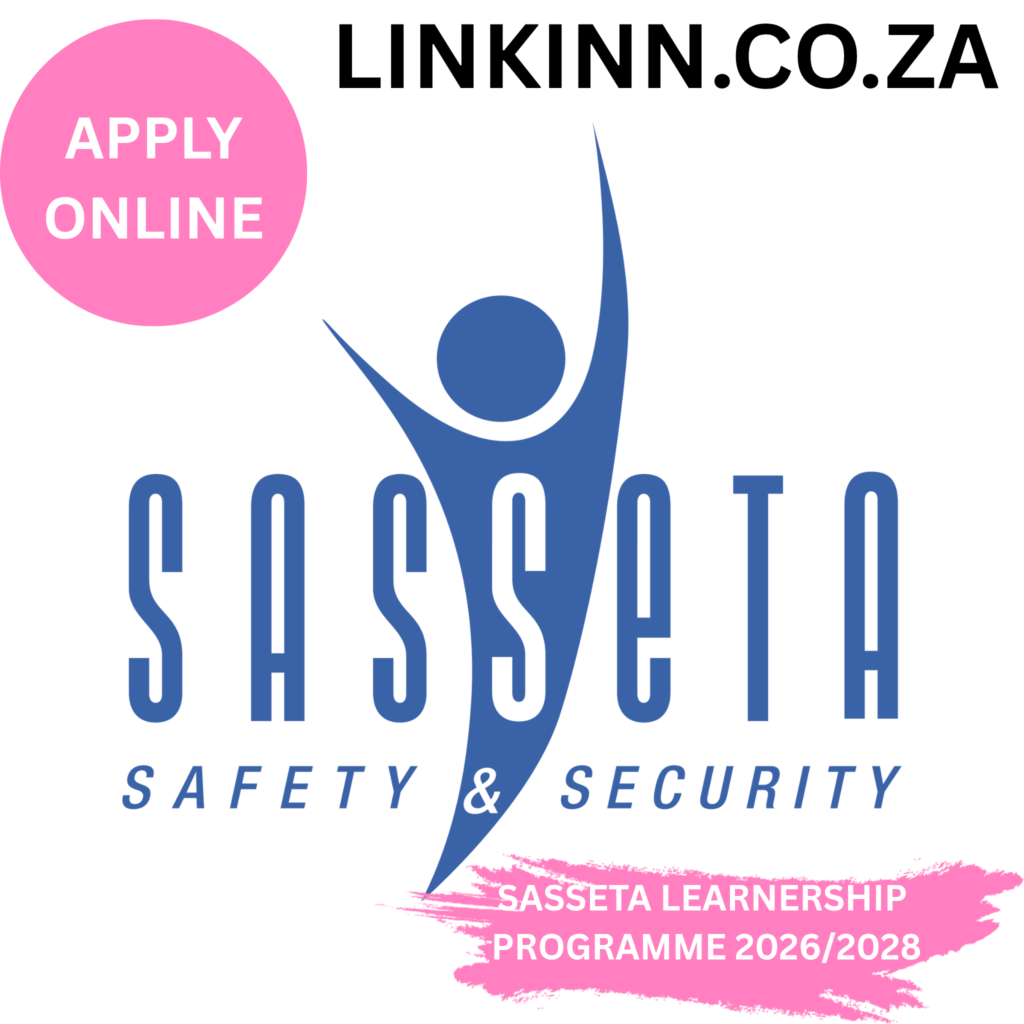 SASSETA Learnership Programme 2026/2028 Opens – R7,760 Monthly Stipend in 9 Provinces SASSETA Learnership Programme 2026/2028 Opens – R7,760 Monthly Stipend in 9 Provinces