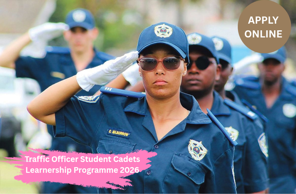 Traffic Officer Student Cadets Learnership Programme 2026