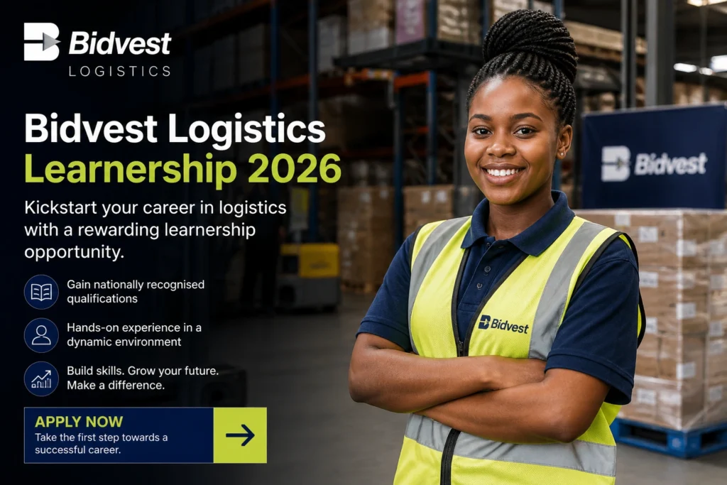 Bidvest International Logistics Learnership Programme for 2026–2027