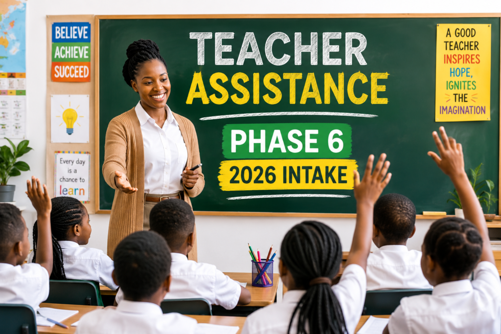 How to Apply for Teacher Assistants Phase 6 