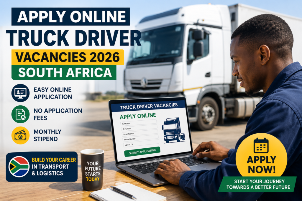 How to Apply for Truck Careers in South Africa 2026
