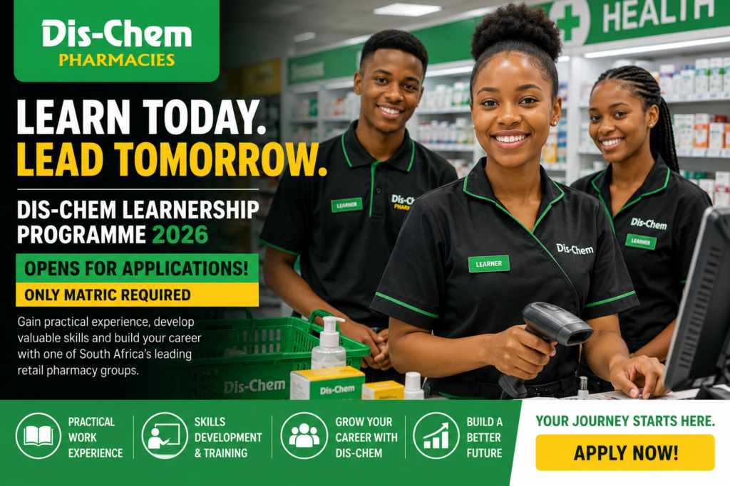 Dis-Chem Learnership Programme 2026