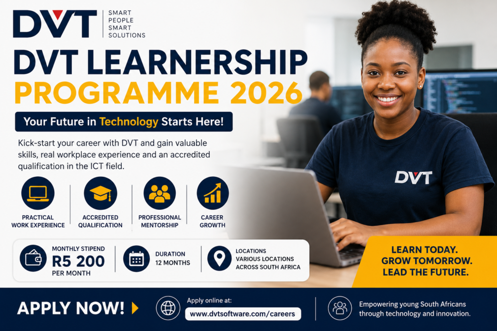 DVT Learnership Programme 2026