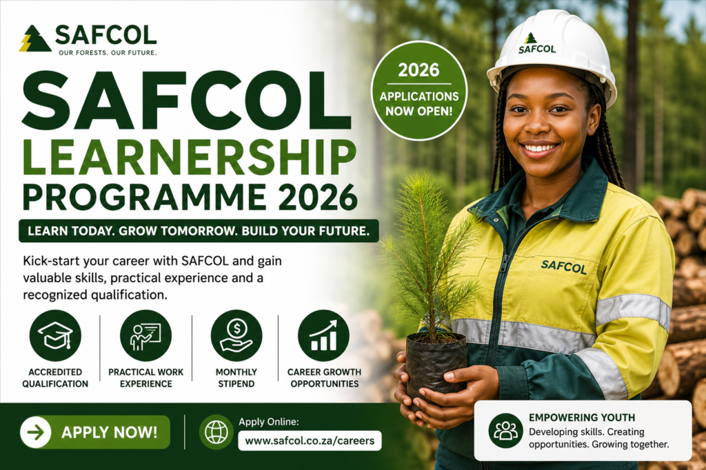 SAFCOL Learnership Programme 2026