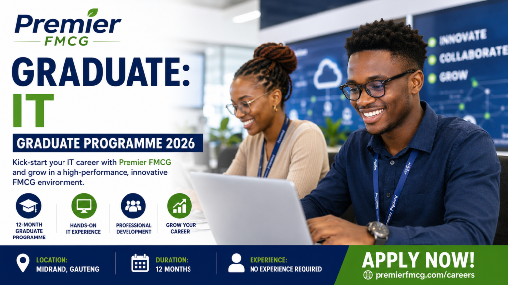 Premier FMCG Graduate IT Programme 2026
