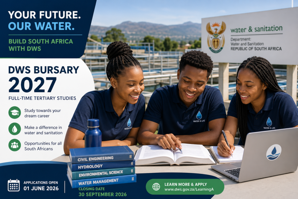 Department of Water and Sanitation (DWS) External Bursary