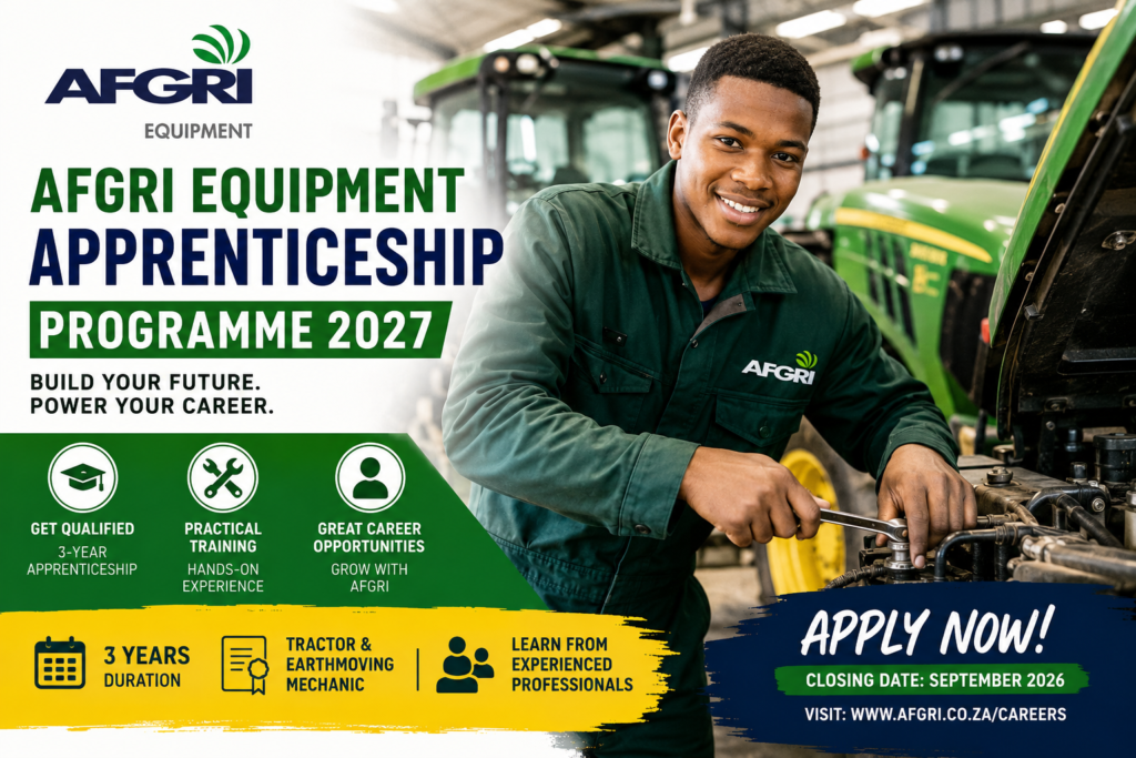 AFGRI Equipment Apprenticeship Programme 2027
