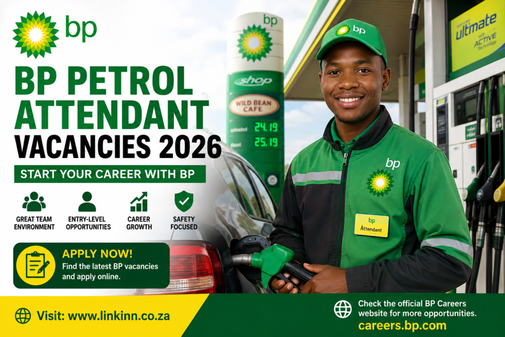 BP Petrol Attendant Vacancies 2026