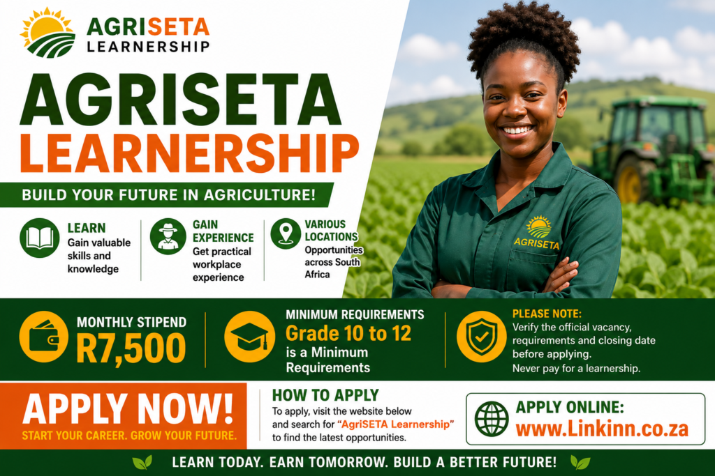 AgriSETA Learnership 2026