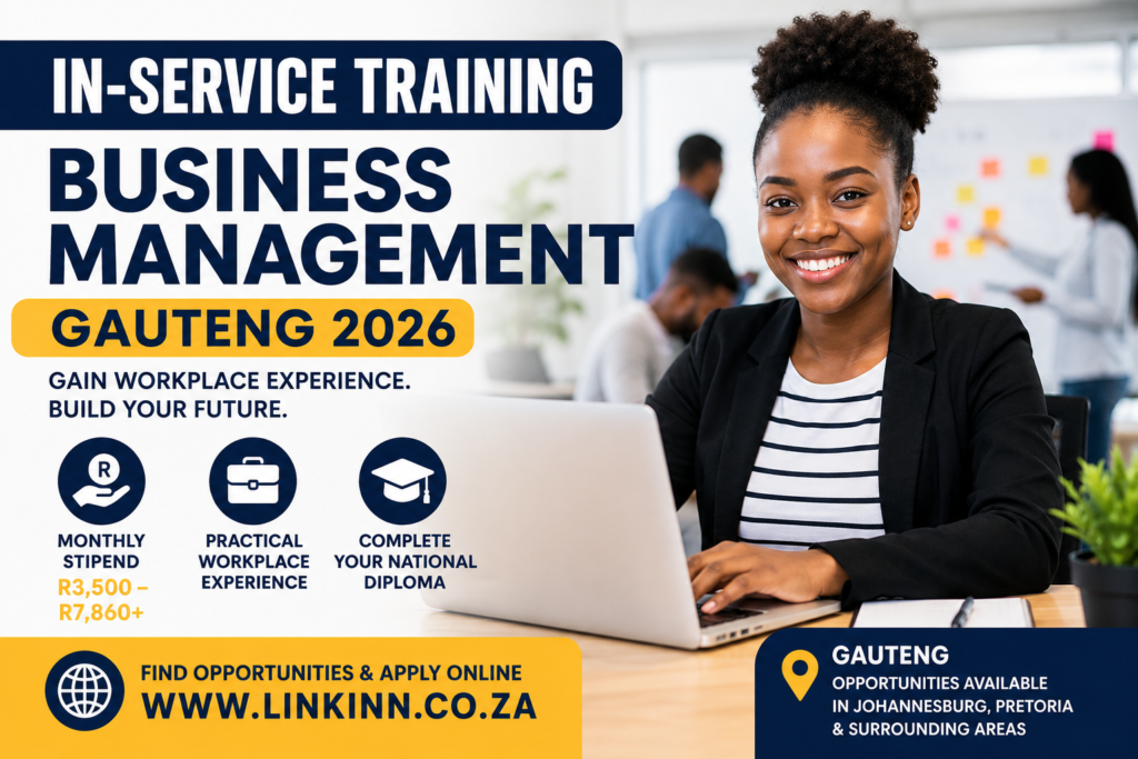 Business Management In-Service Training Gauteng 2026