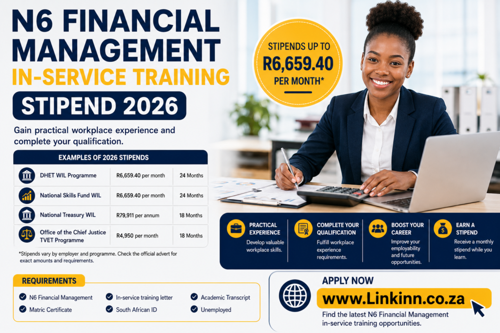 N6 Financial Management In-Service Training 