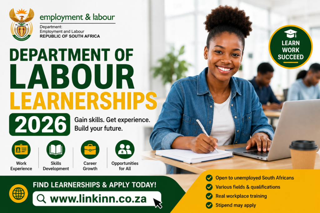 Department of Labour Learnerships 2026