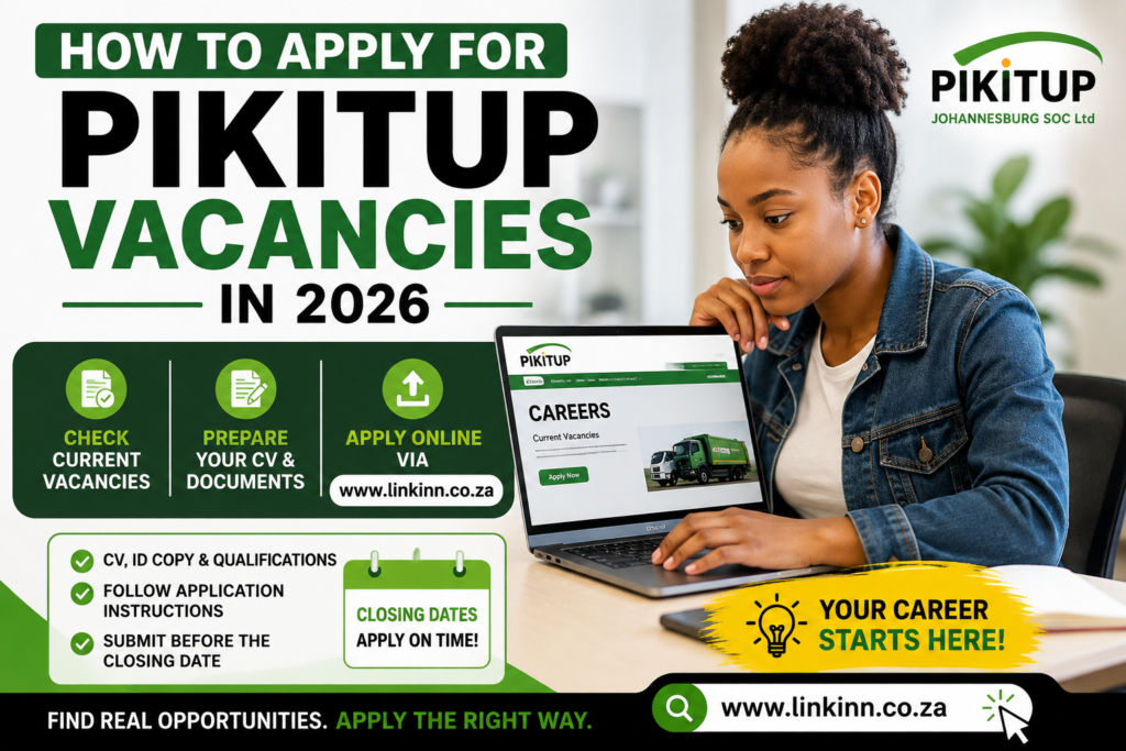 How to Apply for Pikitup Vacancies in 2026