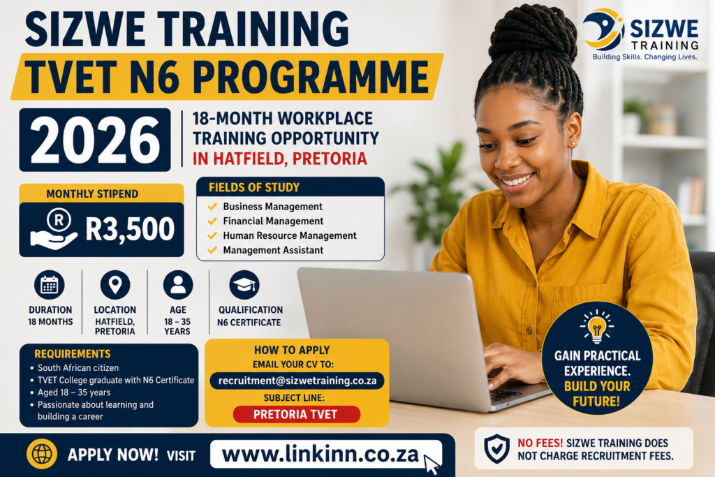 Sizwe Training TVET N6 Programme 2026
