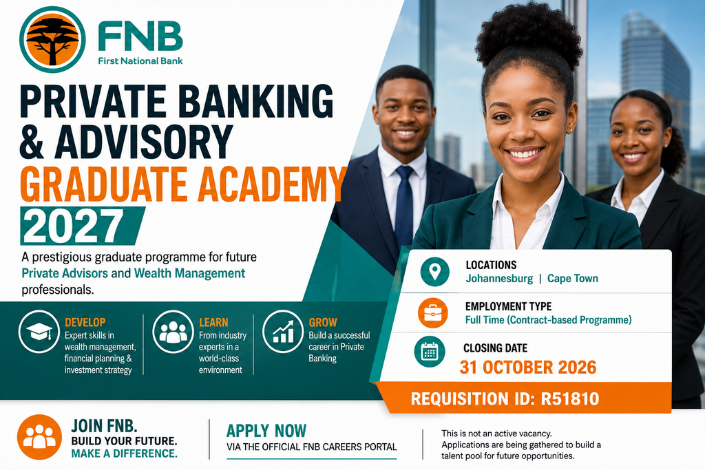 FNB Private Banking Graduate Academy 2027