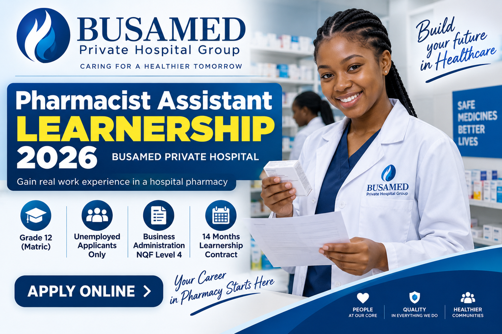 Busamed Private Hospital Pharmacist Assistant 